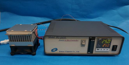 Air-cooled Temperature control plate CHP-55HS and FC-2410's photo