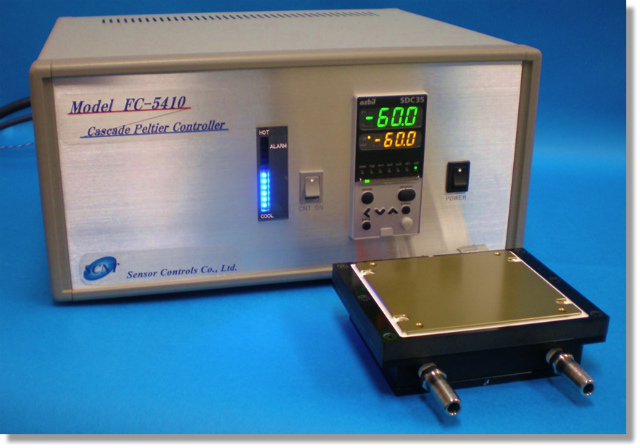 Low Temperature Peltier cooling plate CHP-972WLC and FC5410's photo